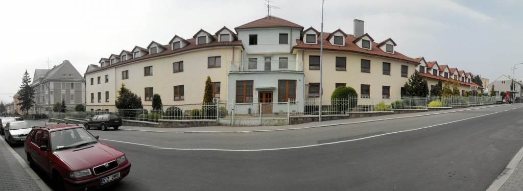 Panoramatický pohled z ul. Hřbitovní